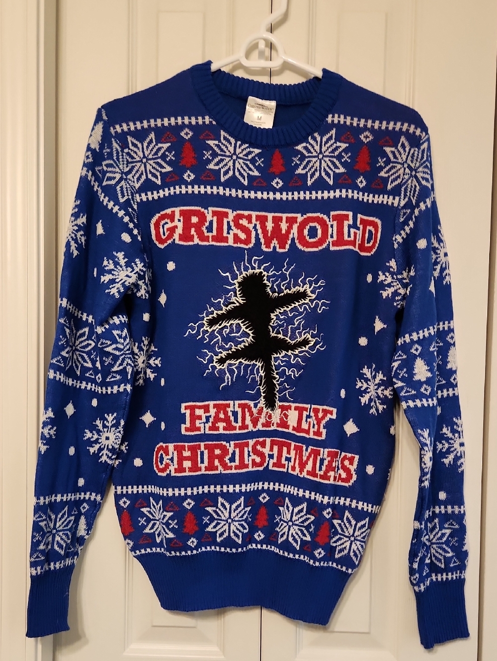 Griswold Family Christmas Electrocuted Cat Holiday Sweater